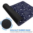 thumbnail image 6 of Long Mouse Pads for Desk,Blue Sun Star Cloud Pattern Desk Mats on Top Of Desks, Desk Mouse Pad Extra Large with 3mm Non-Slip Base and Stitched Edge for Gaming,Office,Work,Home 47.3"x23.6", 6 of 6