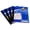 Blue 4pk - 1/2 Page, variant on Mintra Office Composition Notebooks-(4667) Primary Ruled Paper 80 Sheets Grade K-2, (4 Pack, Assorted Cover) 7.5in x 9.75in