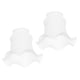 thumbnail image 1 of 2pcs E27 Lámpara colgante de cristal Lámpara colgante de tejado Pantalla de lámpara DIY, 1 of 9