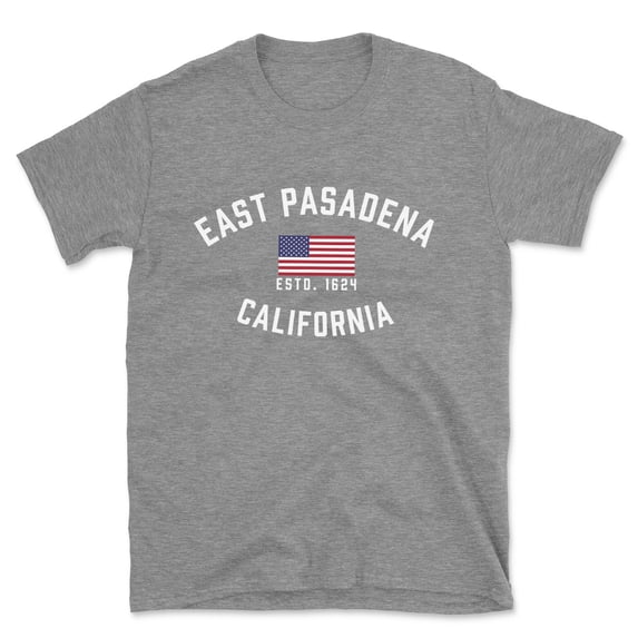East Pasadena California Patriot Men's Cotton T-Shirt