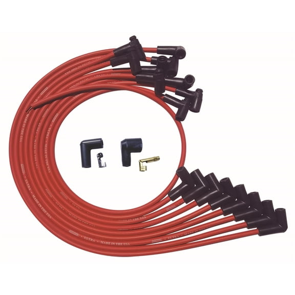 Ultra Plug Wire Set Sbc Over V/C Red