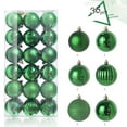 thumbnail image 2 of Esaierr 36 Pcs Christmas Tree Decorations Christmas Tree Ornaments Christmas Tree Pendant Christmas Ornaments Set Christmas Ball Ornaments Christmas Decorations for Tree 1.18inch, 2 of 8