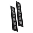 thumbnail image 3 of 2 Pcs Évents Respirants pour Meubles Évents en Alliage d'Aluminium Couvercle d'Évent Grille d'Aération, 3 of 8