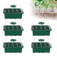 thumbnail image 1 of Inicio De Plántulas, Bandeja De Plántulas Para Jardín, Balcón, Vivero, Placa De Soporte Para Cultivo De Plantas De 12 Agujeros Advancent HA040507-04, 1 of 6