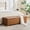 Brown + Foam + PU, variant on 60.2'' Wide Upholstered PU Storage End of Bed Bench, Tufted Flip-Top Accent Window Bench Footrest Stool Ottoman with Legs for Living Room, Bedroom, Entryway, Dining Room, Dorm, Corner, Gray