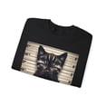 thumbnail image 3 of Catnip Made Me Do It Funny Cat Sweatshirt Bad Kitty Mugshot Unisex Shirt, 3 of 6