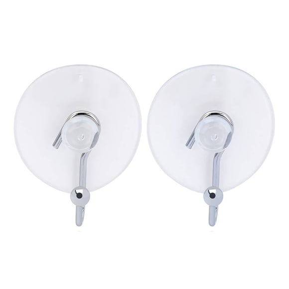 Ganchos Bath Styles H.U.T. con Ventosas Cromados 2 pzas