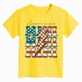 thumbnail image 4 of TOWED22 Boy' Shirts Dinosaur Short Sleeve Tops T-Shirt Size for 3-6 Years(Yellow,11-12 Y), 4 of 4