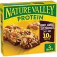 thumbnail image 3 of (3 pack) Nature Valley Chewy Protein Granola Bars, Peanut Almond Dark Chocolate, 5 Bars, 7.1 OZ, 3 of 16