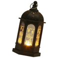 thumbnail image 3 of Vintage Style Decorative Lantern Battery Powered Decorative Lantern for Indoor Outdoor Home Decor, 3 of 3