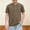 Khaki, variant on ZOYOEN Little Boys Waffle Henley T Shirts- Casual Short Sleeve Summer Kids Fashion Tops Tees Blue Size 4-12