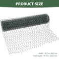 thumbnail image 2 of PTOOTP Garden Wire Mesh Fence Galvanized Green Gardeners 1Pcs, 2 of 5