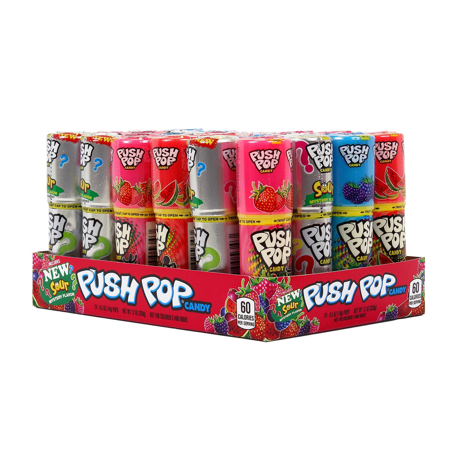 Push Pop Candy Assorted Flavors (24 ct.) - Walmart.com