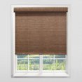 thumbnail image 5 of Chicology Snap-N'-Glide Cordless Roller Shade, Felton Truffle (Natural Woven) 67"W X 72"H, 5 of 9