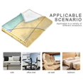 thumbnail image 5 of Abstract Painting with Line Throw Blanket 60" x 90" Soft and Warm Blankets for Couch Sofa and Bed, 5 of 7
