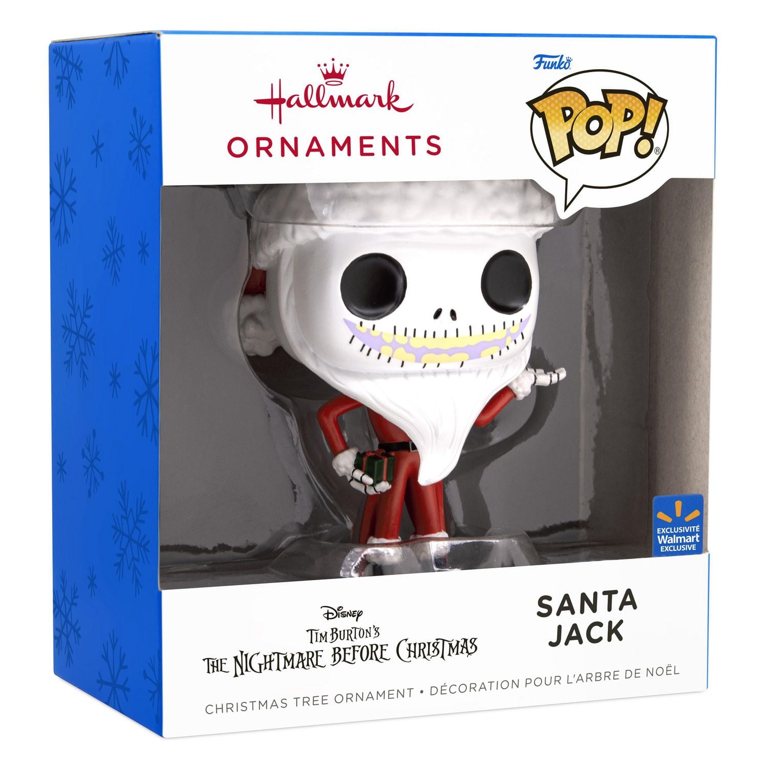Hallmark Christmas Ornament (Disney Tim Burton's The Nightmare Before Christmas Santa Jack Funko POP!)