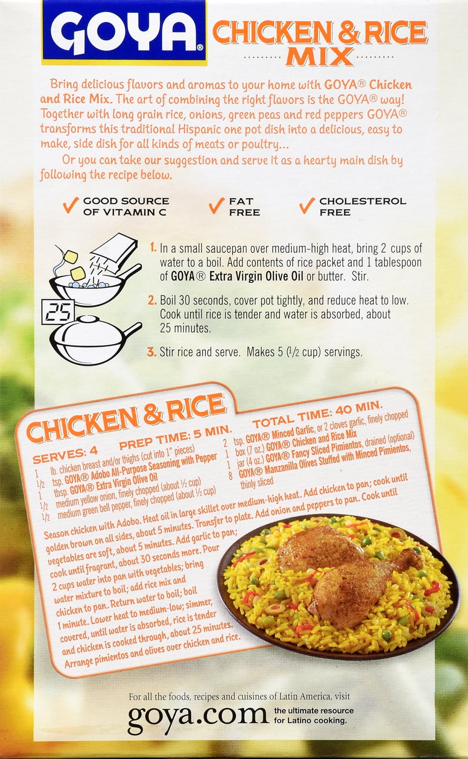 Goya - Original Chicken and Rice Mix
