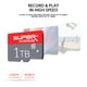 thumbnail image 5 of Tarjeta microSD 1024GB, SDXC, alta velocidad, para cámara, teléfono, computadora, drone y Android. Incluye adaptador. 2-pack, 5 of 8