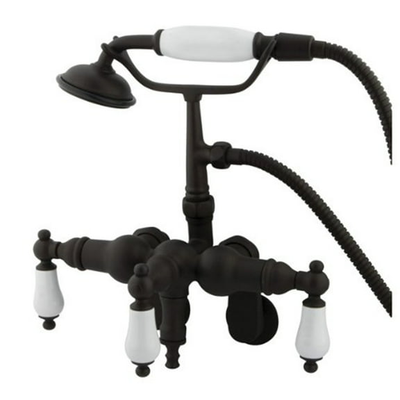 Kingston Brass CC421T5 Adjustable Center Wall Mount Tub CC421T5