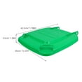 thumbnail image 2 of OULII 1Set Green Garbage Can Lid with Clip and Pin for Outdoor Home Trash Bins, 2 of 6