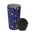 thumbnail image 2 of Fotbe Mathematics And Chemistry Printed Insulated Travel Coffee Mug Spill Proof Leak Proof Stainless Steel Coffee Tumbler Reusable Coffee Cups with Lids Thermos, 2 of 8
