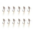 thumbnail image 1 of Moscas Mojadas 2x Zulema Ninfa con Cabeza de Latón Piezas Truchas de Oreja, 1 of 8