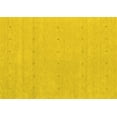 thumbnail image 1 of Ahgly Company Machine Washable Indoor Rectangle Abstract Yellow Contemporary Area Rugs, 8' x 10', 1 of 4