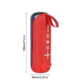 thumbnail image 3 of LACKUST Colorful Wireless Car Portable Payment High-power Outdoor Subwoofer Sound System,Red, 3 of 3