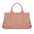 thumbnail image 6 of Montana West Vintage Western Handbag Exquisite Tooling, Unique Prints & Whipstitch Craftsmanship, Dark Pink, 6 of 6