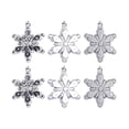thumbnail image 2 of Veeogra Christmas Decor,Clearance Items,Christmas Plastic Pendant Christmas Ball Decorations Five Pointed Star Snowflake Gift Bag Desktop Christmas Tree Pendant,Home Decor,Christmas Decorations, 2 of 5