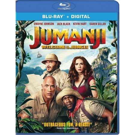 Jumanji Welcome To The Jungle Standard Definition (Blu-ray)