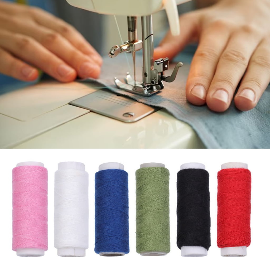 120 Spool of Polyester Sewing Thread Multicolored Spool Sewing Thread for Sewing