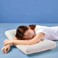thumbnail image 4 of Fiudx Liquidación de ahorros de otoño Almohada de memoria para protección del cuello para estudiantes, almohada cervical para adultos, almohada universal alta y baja para adultos, 4 of 7