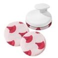 thumbnail image 1 of Exfoliating Back Scrubber Bath Shower Brush Rectangular Handle Assorted Color 8.00X8.00X6.00CM Dead Skin Removal 1 Set, 1 of 4