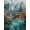 Landscape, variant on CSZPPQAF DIY Art Diamond Painting Kits.Book Art Craft Gem Painting Adult,Home Wall Decor 11.8" × 15.8"