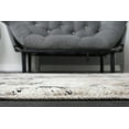 thumbnail image 3 of Black Grey Beige Modern Rustic Design Area Rug Tapis 2x3, 3x10, 4x5, 5 x 7, 8x10, 9 by 12 feet For Living Dining Room Bedroom Patio Hallway, 3 of 7