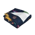 thumbnail image 3 of XMXT Flannel Throw Blanket for Couch, Fantastic Cartoon Universe Bed Sofa Decor Blankets for Home Bedroom, 60 x 50 inches, 3 of 9