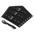 thumbnail image 1 of Sonducket Protección confiable del brazo, Retro para protección de las manos, protección del brazo para deportes al aire libre, compacta Accesorios de disfraces Hebilla cuadrada negra, 1 of 6