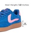 thumbnail image 3 of LUCKY STEP Womens Classic Retro Sneakers Non Slip Fashion Casual Shoes,Royal, 3 of 10