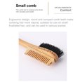 thumbnail image 4 of Travelwant 5Pcs/Set Dual Edge Comb and Brush, Hair line Styling Brush for Baby Hairs, Soft Nylon Hair Brush for Women & Girls, Mini Hairbrush and Comb for Bangs and Hairline, 4 of 7