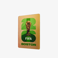 thumbnail image 2 of FIFA World Cup 2026 Host City Soccer Lenticular Magnet - Boston, 2 of 4