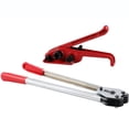 thumbnail image 2 of Pallet Packaging Strapping Banding Kit, PET Plastic Steel Strapping Special Baling Machine Plastic Steel Strap Tightener Plastic Steel Manual Baling Machine ,Enhanced Work Efficiency, 2 of 4