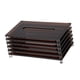 thumbnail image 5 of Estuche para pañuelos faciales, caja dispensadora de pañuelos, funda de acrílico para pañuelos, caja portátil para pañuelos Marrón, 5 of 9