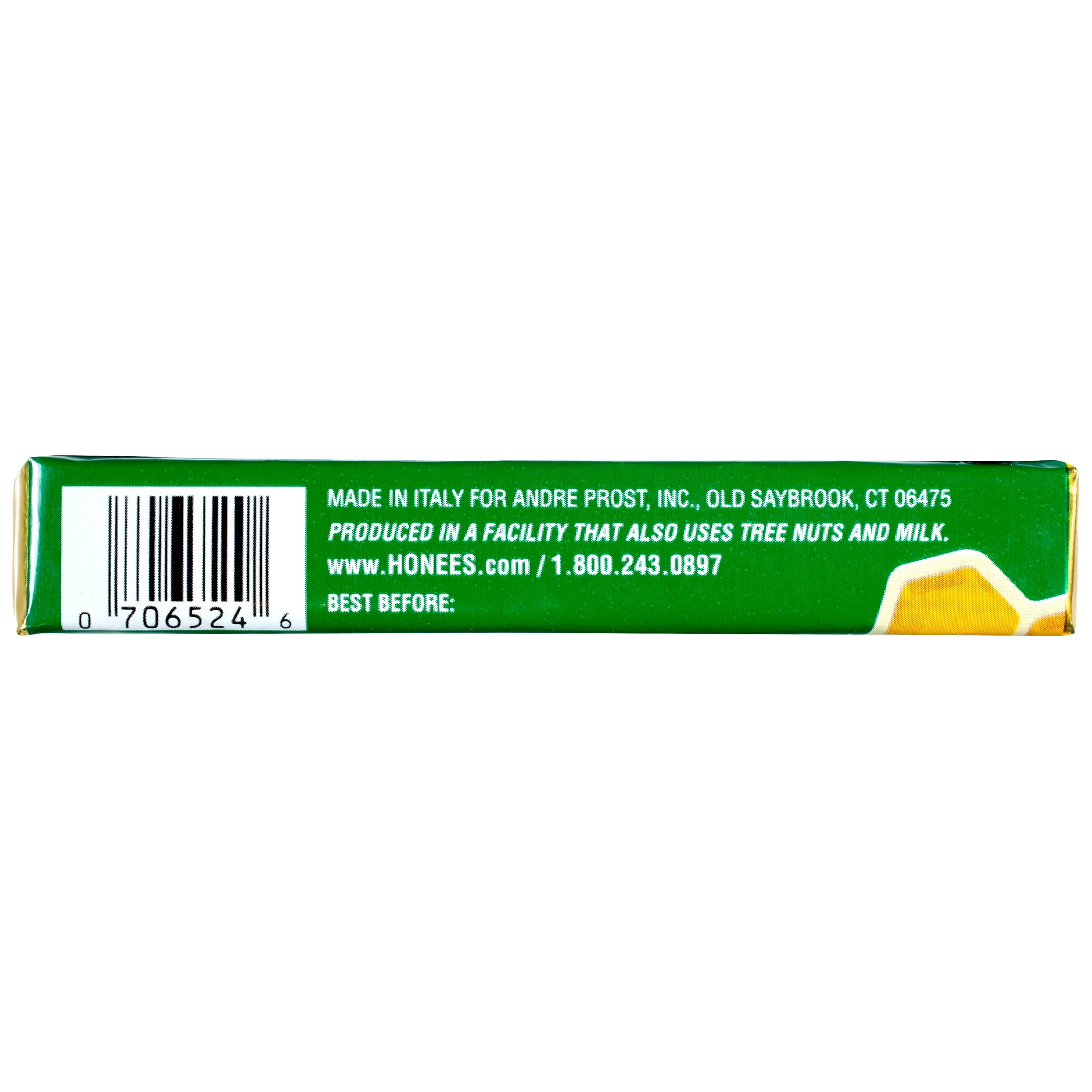 Honey Menthol Drop Bars