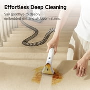 uwant Portable Carpet Cleaner Machine,18Kpa Powerful Suction for Pet Stains with Cleaning Tools&Solution Set of Self-Cleaning,Upholstery Cleaner for Car, Rug, Spot,Furniture