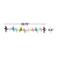 thumbnail image 3 of DecMode Multi Colored Metal Indoor Outdoor Bird Wall Decor, 3 of 9