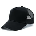 thumbnail image 5 of Toddler Hat Cute Black Kids Baseball Hat Breathable Travel Toddler Baseball Caps for Boys One Size Kids Clothes, 5 of 5