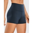 thumbnail image 2 of Shorts Biker CRZ YOGA Cintura Alta 7.5 cm Azul Marino L, 2 of 6