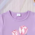 thumbnail image 4 of hengsof Ensemble Deux Pièces Jupe à Manches Courtes Imprimé Ours avec Nœud Doux pour Filles, Jupe à Manches Courtes Col Rond Taille Élastique Ensemble Décontracté Confortable, 4 of 6