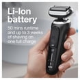 thumbnail image 6 of Braun Wet & Dry Shaver Series 7075cc with Smart Care Centre - Black, 6 of 11